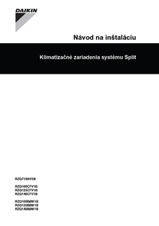 RZQ71B9V3B_RZQ100-140C7V1B_RZQ100-140B8W1B_IM_4PWSK36243-2B_Installation manuals_Slovakian download